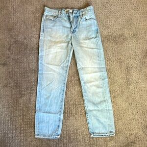 Women’s Madewell “Perfect Vintage” Jean (Light Blue Wash)